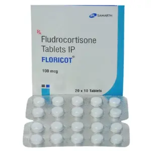 Fludrocotisone 100 mcg