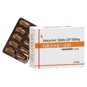 Valacyclovir Tablets USP 500mg