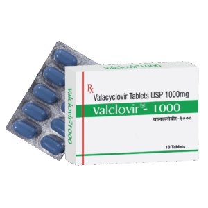 Valacyclovir Tablets USP 1000mg